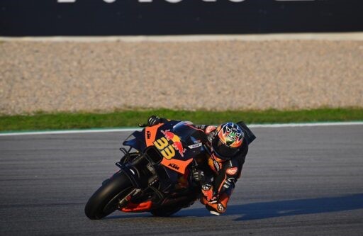 Brad Binder KTM MotoGP Barcelona test Montmeló