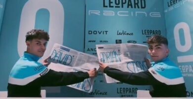 Leopard Racing Moto3 2025 David Almansa Adrián Fernández