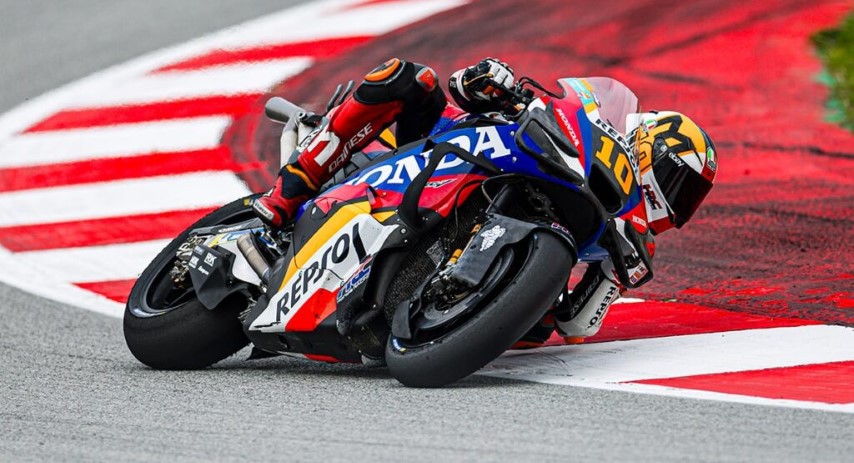 Luca Marini MotoGP Montmeló Barcelona Honda HRC