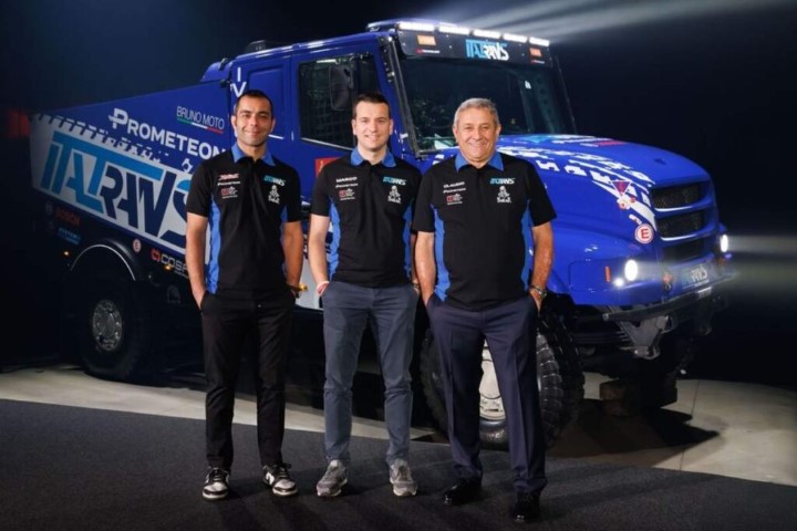 Petrucci, Rally Dakar
