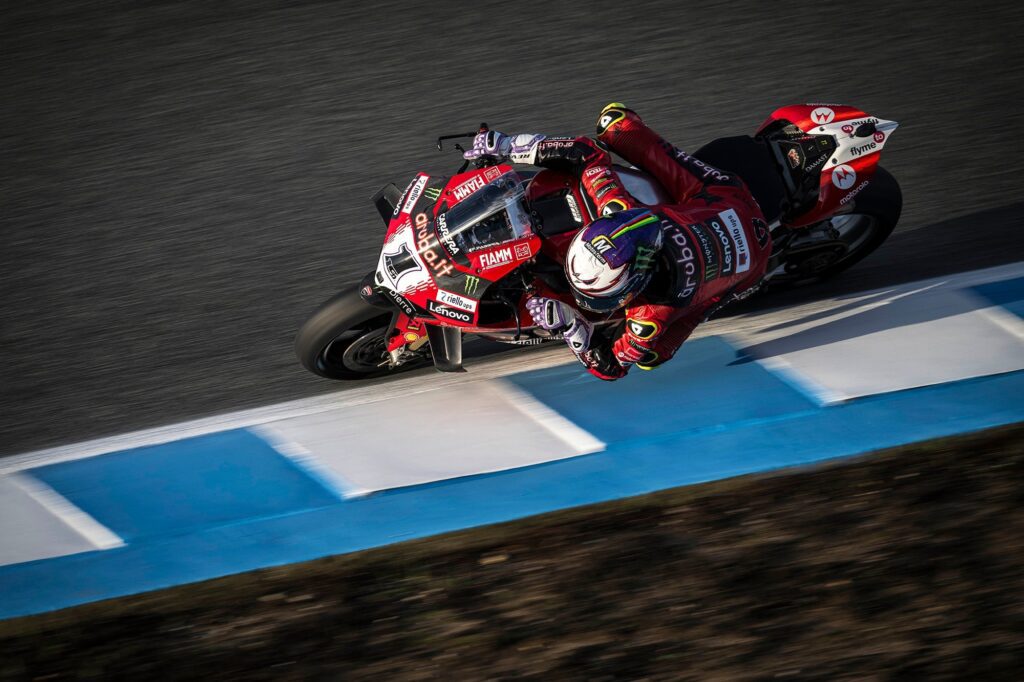 Álvaro Bautista Ducati WorldSBK Superbikes Jerez test