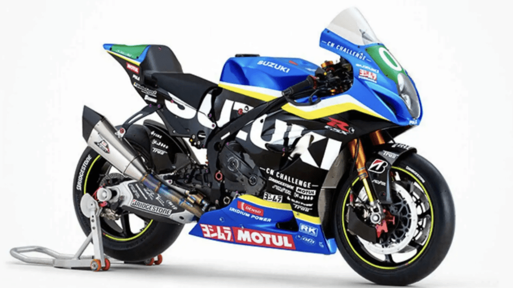 Esta Suzuki GSX-R1000R experimental fue la que corrió las 8 Horas de Suzuka. Fuente: Suzuki