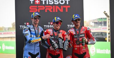 Ricard jové ducati pecco bagnaia marc marquez alex marquez motogp tailandia ducati