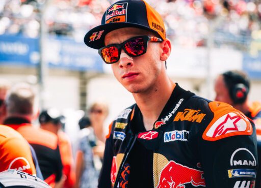 Acosta en el GP de Jerez