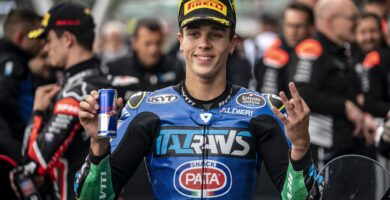 Diogo Moreira, segundo en Silverstone