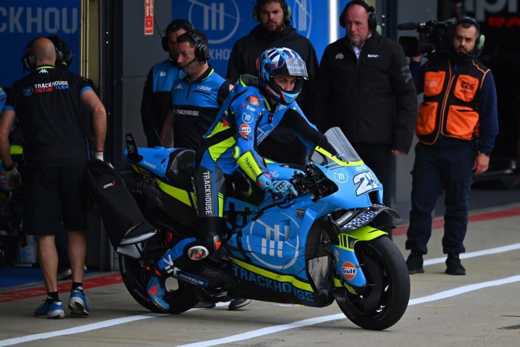 Raúl Fernández MotoGP Trackhouse Aprilia GP Gran Bretaña Silverstone