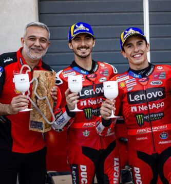 Marc Márquez y Pecco Bagnaia