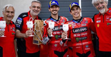 Marc Márquez y Pecco Bagnaia
