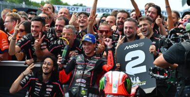 Aprilia MotoGP Rivola Martín Bezzecchi