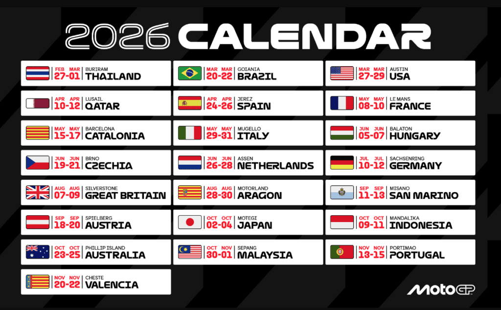 MotoGP calendario