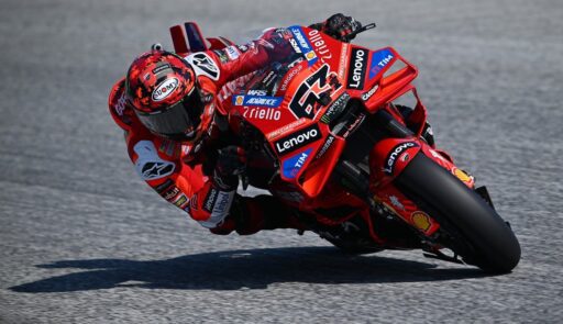 Dall'Igna Bagnaia Márquez Ducati Austria MotoGP