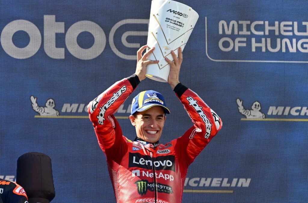 Marc Márquez Ducati MotoGP GP Hungría Balaton
