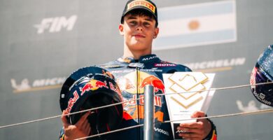 Valentin Perrone Moto3 KTM Tech3 MotoGP GP Hungría Balaton