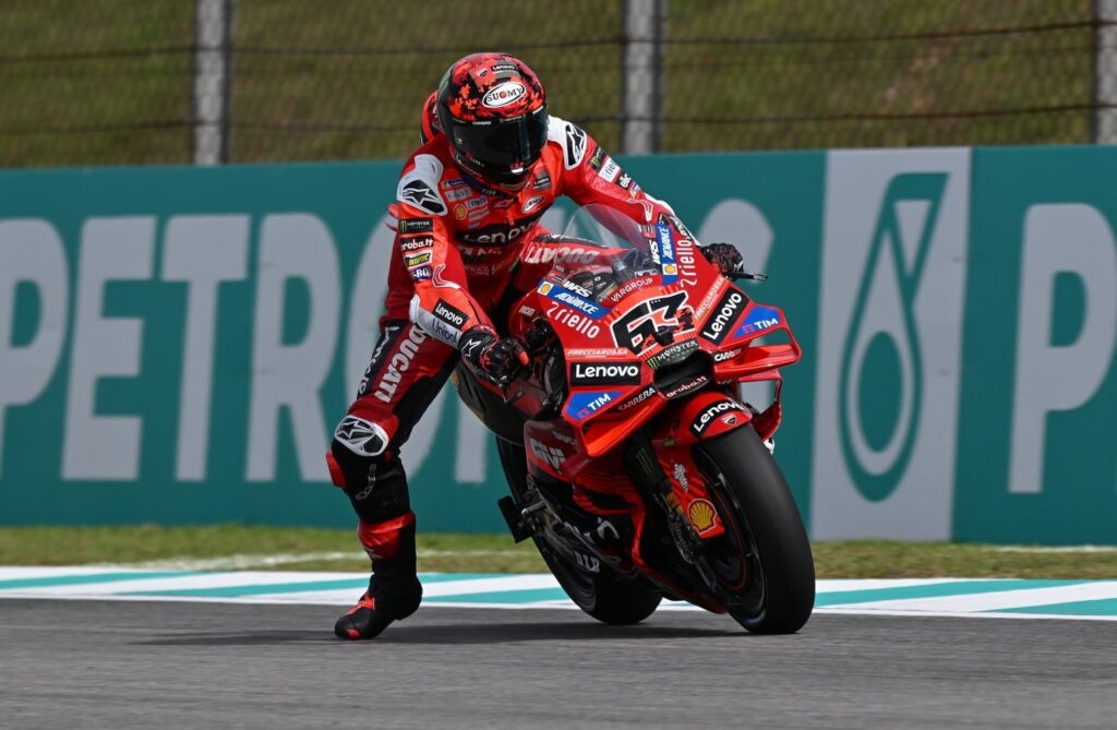Pecco Bagnaia Ducati MotoGP GP Malasia Sepang