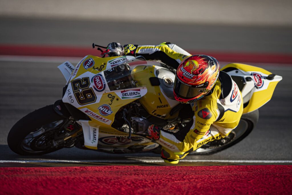 Andrea Iannone Ducati Team Go Eleven WorldSBK Estoril