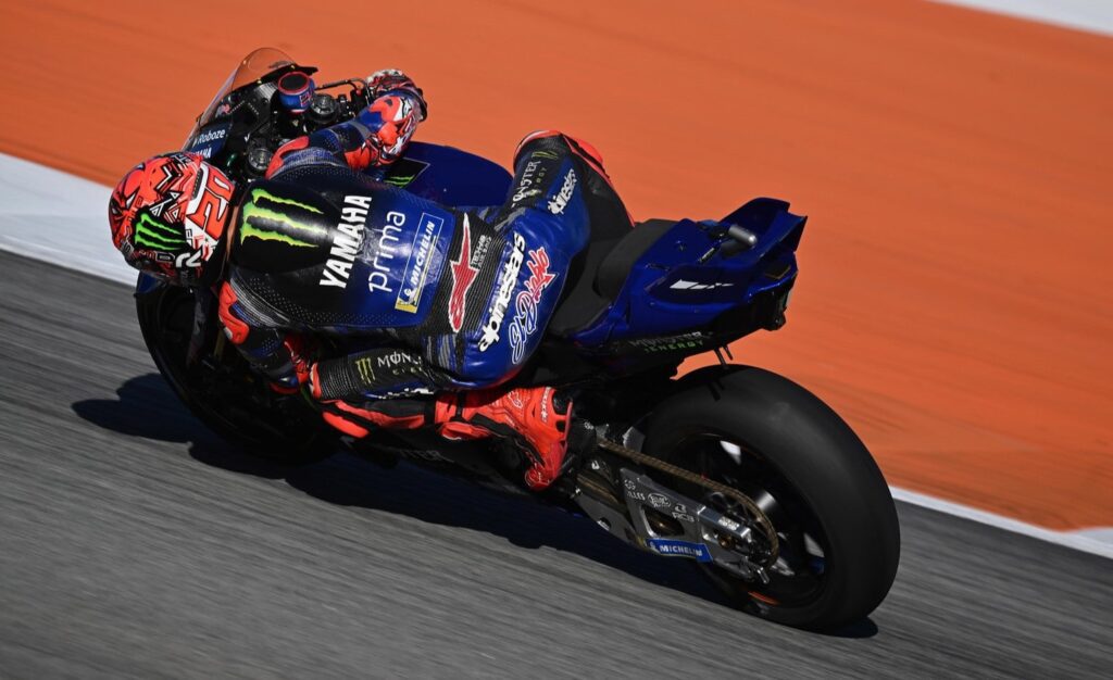 Quartararo MotoGP Warm up Valencia GP Comunidad Valenciana Cheste