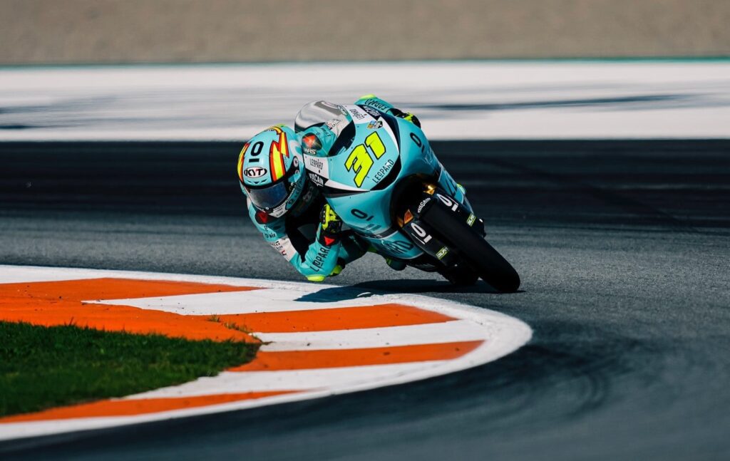 Adrián Fernández Valencia Moto3 Cheste