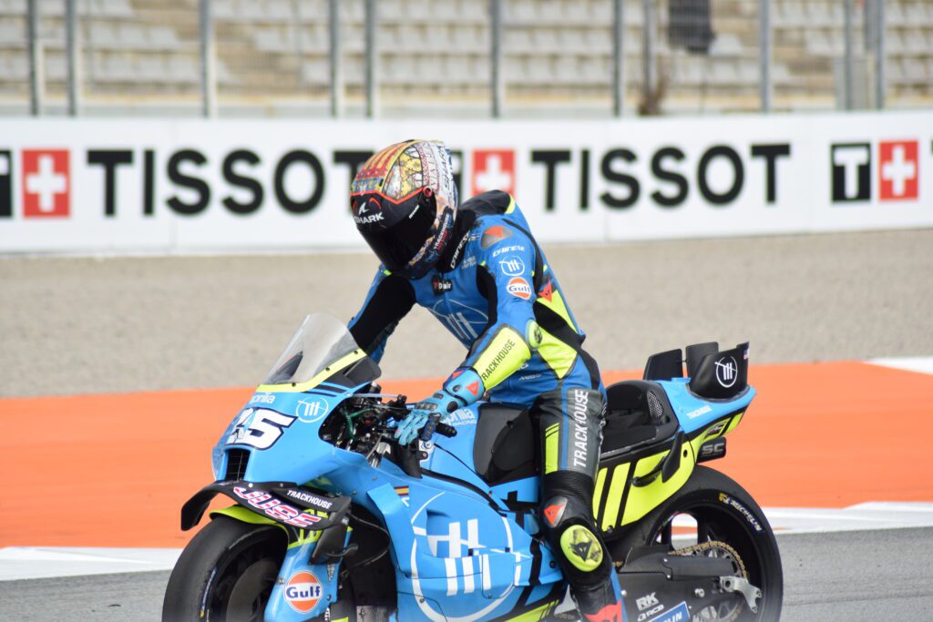 Raúl Fernández Aprilia MotoGP Cheste GP Valencia