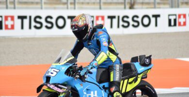 Raúl Fernández Aprilia MotoGP Cheste GP Valencia