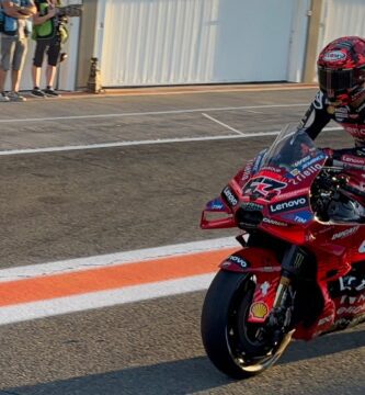 Pecco Bagnaia Ducati MotoGP Valencia test Cheste