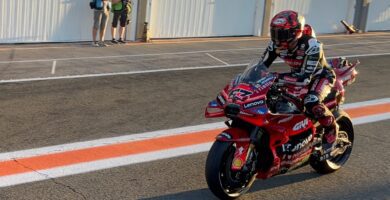 Pecco Bagnaia Ducati MotoGP Valencia test Cheste