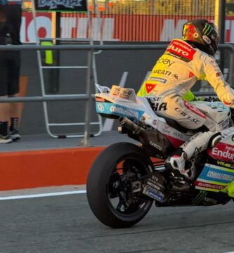 MotoGP Fabio Di Giannantonio VR46 Ducati Valencia test