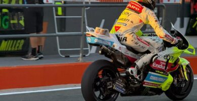 MotoGP Fabio Di Giannantonio VR46 Ducati Valencia test