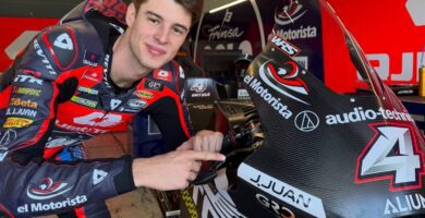 Iv&aacute;n Ortol&agrave; Moto2 MotoGP Valencia MSI Team Cheste