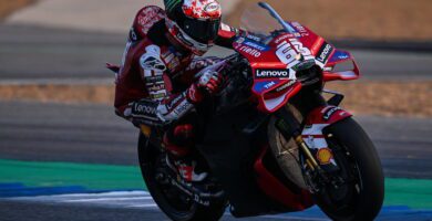 Pecco Bagnaia MotoGP Ducati Tailandia test Buriram