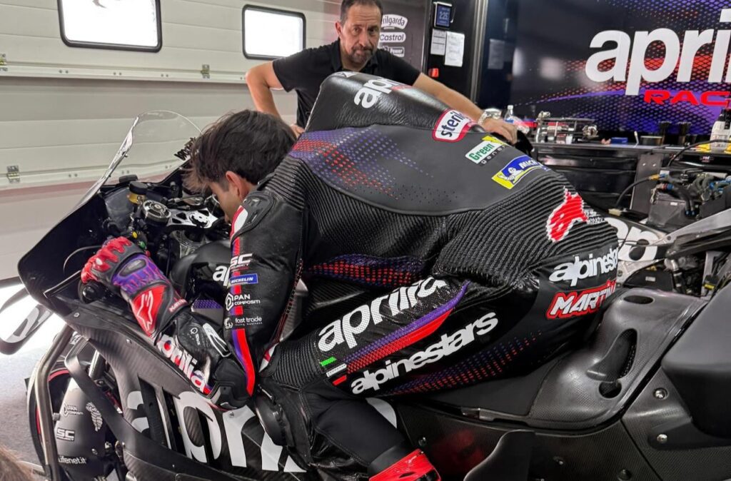 Jorge Martín Aspar Circuit Aprilia MotoGP