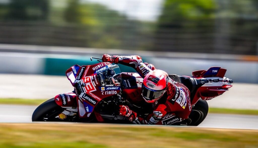 Marc Márquez Ducati MotoGP Sepang test