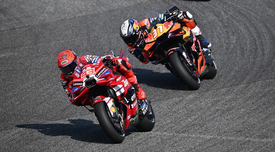 Randy Mamola KTM Aprilia Ducati Marc Márquez Pedro Acosta MotoGP GP Tailandia