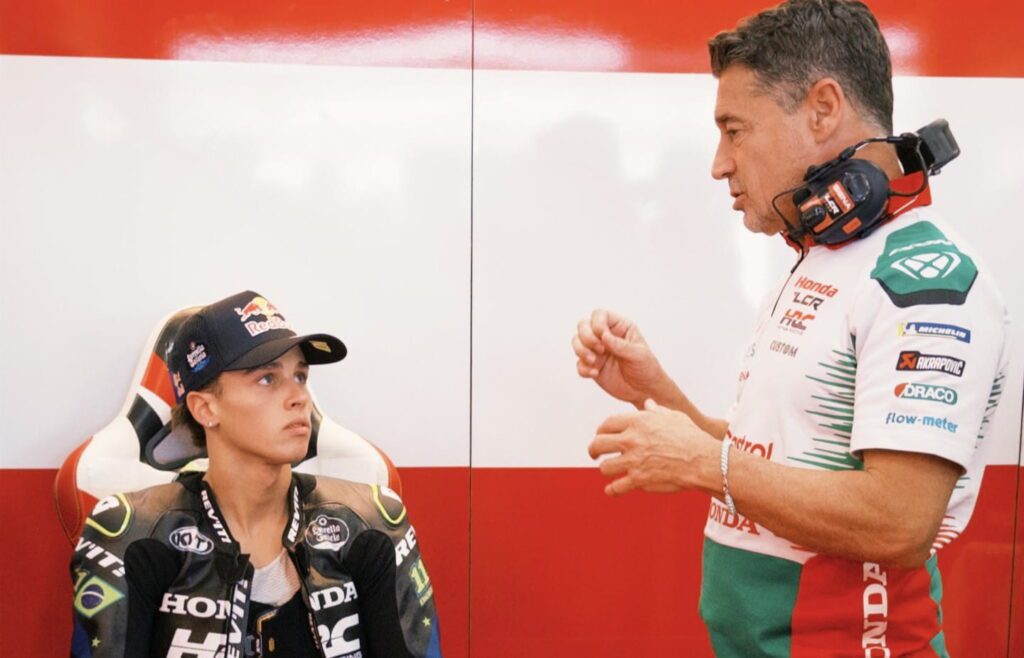 Lucio Cecchinello LCR Honda MotoGP HRC Diogo Moreira