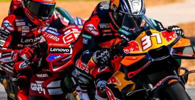 Marc M&aacute;rquez y Pedro Acosta fuente MotoGP