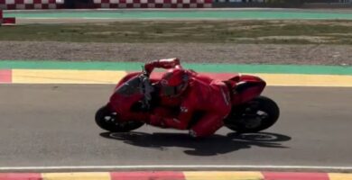 Marc M&aacute;rquez MotoGP Ducati Motorland Aragon Panigale