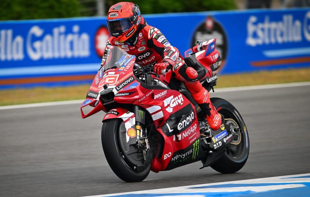 Marc Márquez Ducati aprilia Jerez MotoGP Jorge Lorenzo