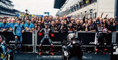 Massimo Rivola Aprilia MotoGP GP Francia Le Mans Mart&iacute;n Bezzecchi Ogura