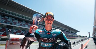 Giuglio Pugliese CFMoto Barcelona Montmeló FIM MotoJunior
